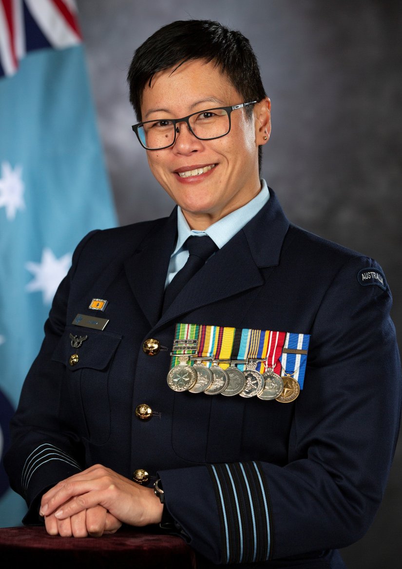 Official Portrait of Group Captain Jo Brick