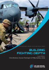 Book Cover for CIASP Building Fighting Depth - Photo depicts aircraft with people