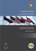 Book Cover of SAASS Paper, photo used as main image depicts flags waving in the wind