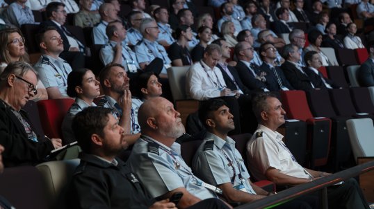 Attendees at the Air and Space Power Conference 2026, Canberra.