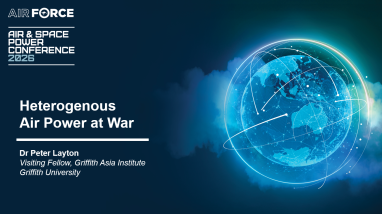 Digital Image Created for Slide of Heterogenous Air Power at War