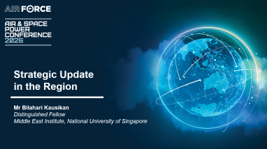 Digital Image Created for Slide of Strategic Update in the Region