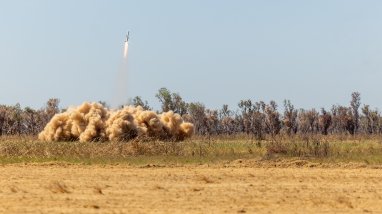 During Exercise Talisman Sabre 2025, Marine Rotation Force Darwin 25.3, 94th Army Air and Missile Defense Command, 16th Regiment, Royal Australian Artillery conduct Live Fire Exercise.